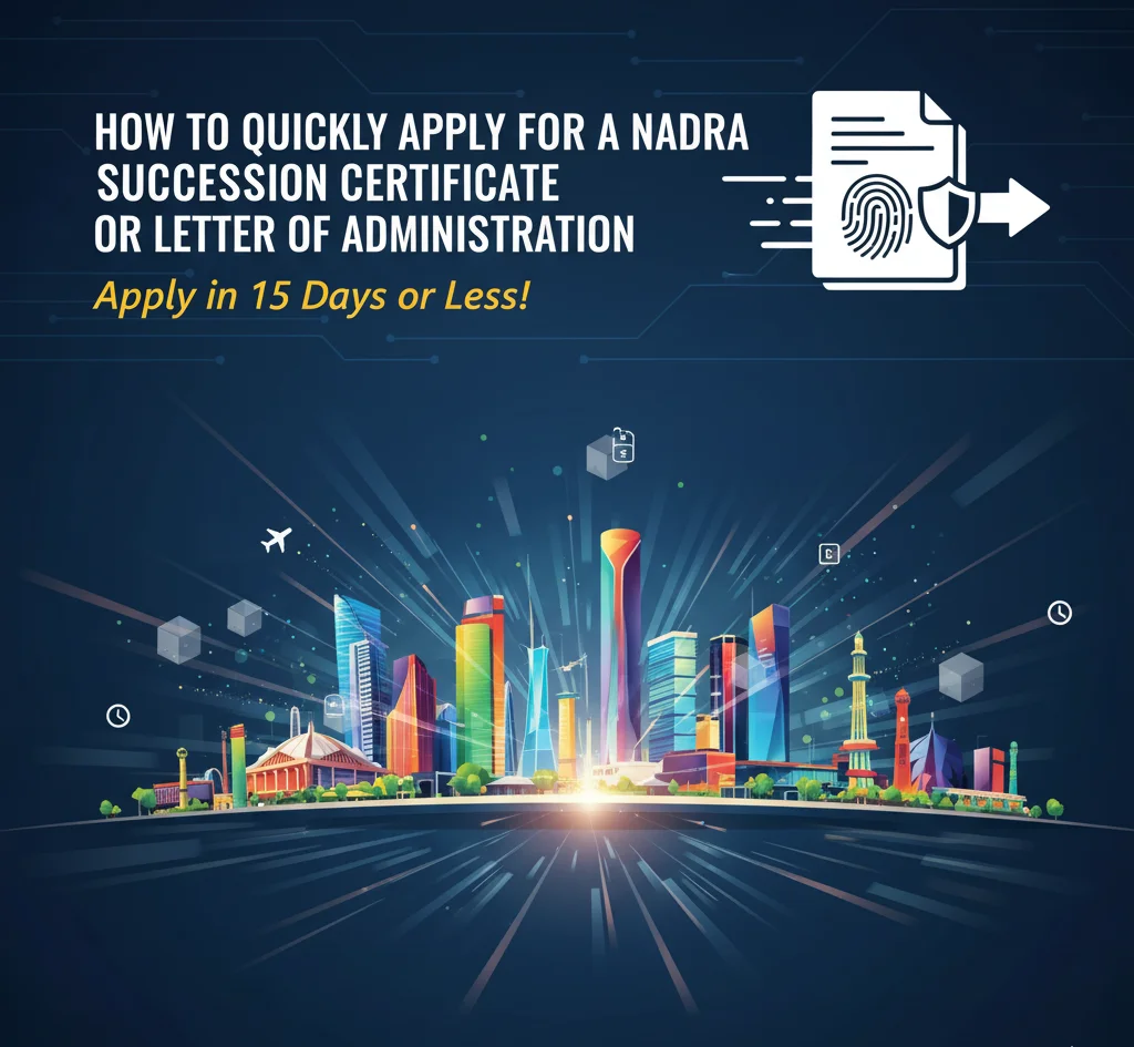 Legal heirs applying for NADRA inheritance certificate