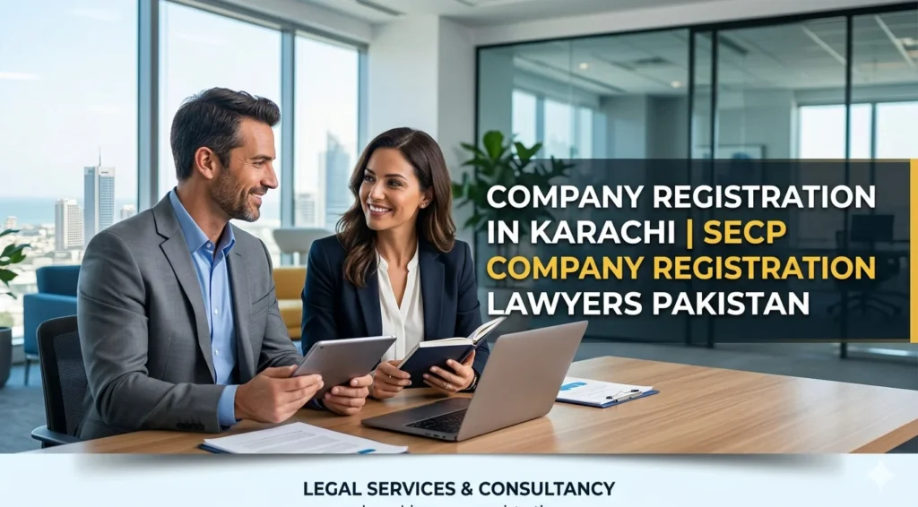 company registration in Karachi SECP legal services